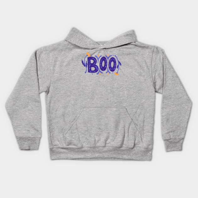 BOO Kids Hoodie by Alexandra Franzese